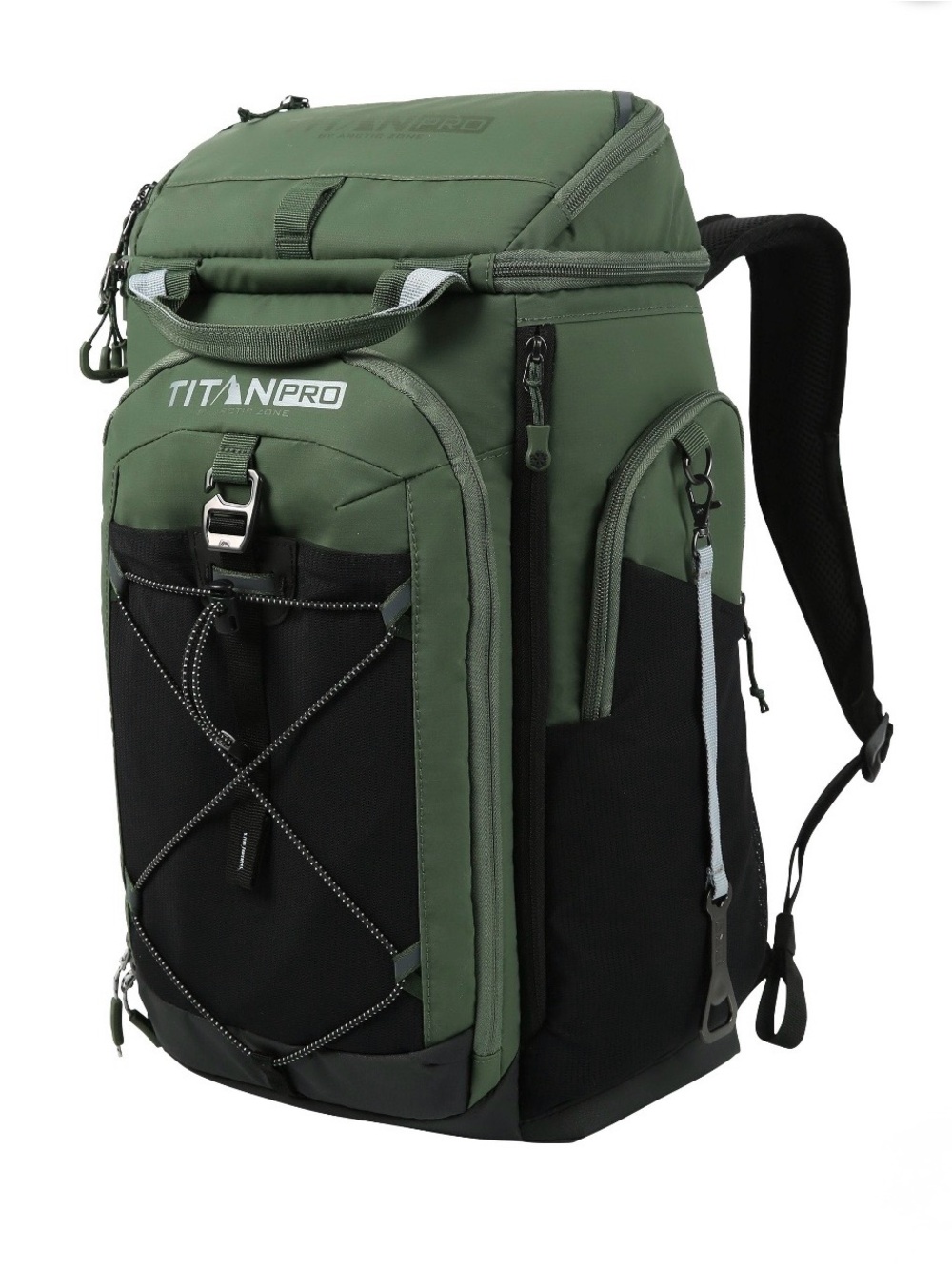 Titan PRO 26-Can Cooler Backpack + 2 Heavy-Duty Ice Walls (1.3lb) - Open Box